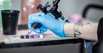 Woman with 800 tattoos had one bizarre concern about her ink after her partner nearly died