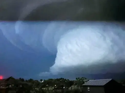 The Enderlin tornado caused severe destruction. Credit: Reddit