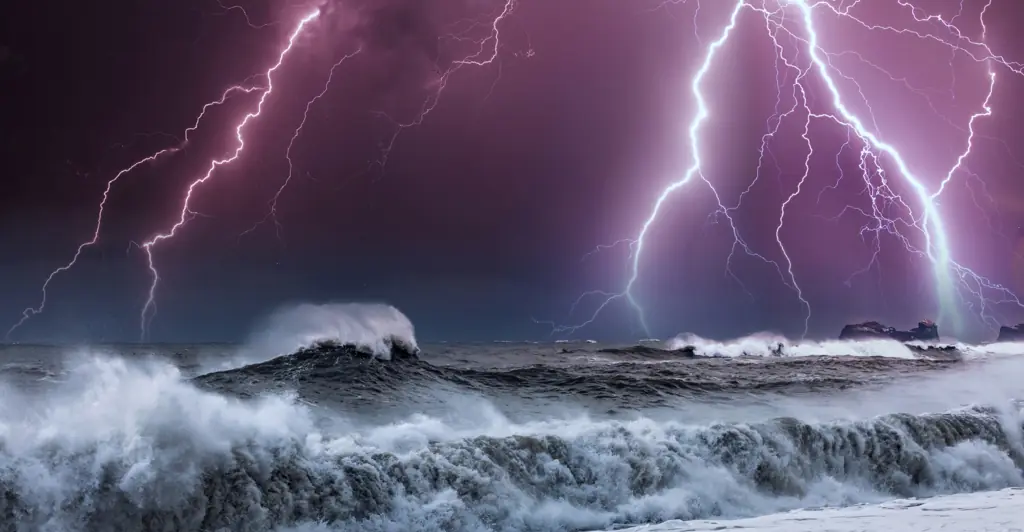 New Jersey man dies after being struck by lightning while trying to get kids off beach