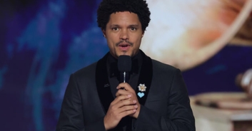 Trevor Noah's controversial Grammys joke following President Trump's inauguration