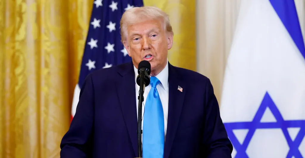President Trump declares: 'The US will take over the Gaza Strip'