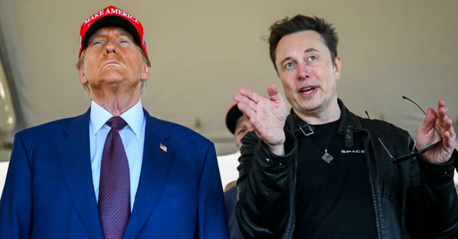 Trump and Musk got close during the election campaign. Credit: Brandon Bell / Getty