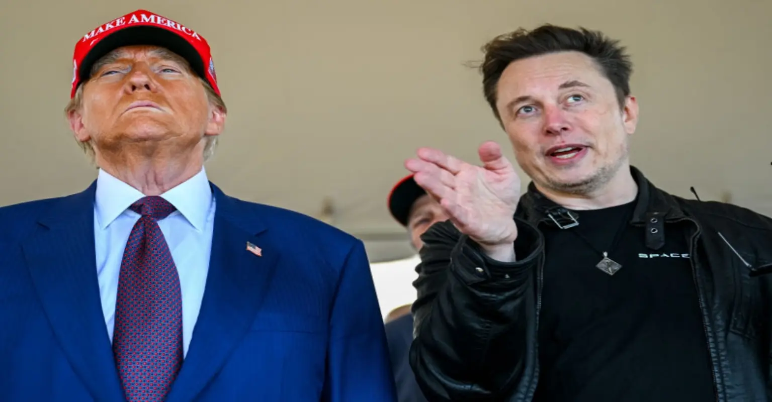 Trump and Musk got close during the election campaign. Credit: Brandon Bell / Getty