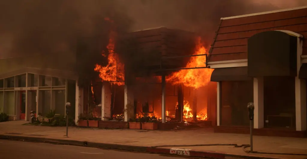 News reporter faces criticism after viewers spot bizarre detail while reporting on deadly Los Angeles wildfires