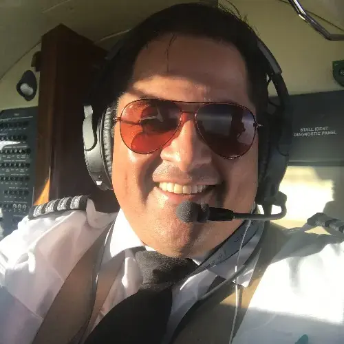 Jacob Hosmer, a 47-year-old Houston-area pilot who was captain of the flight, died in the wreck. Credit: LinkedIn