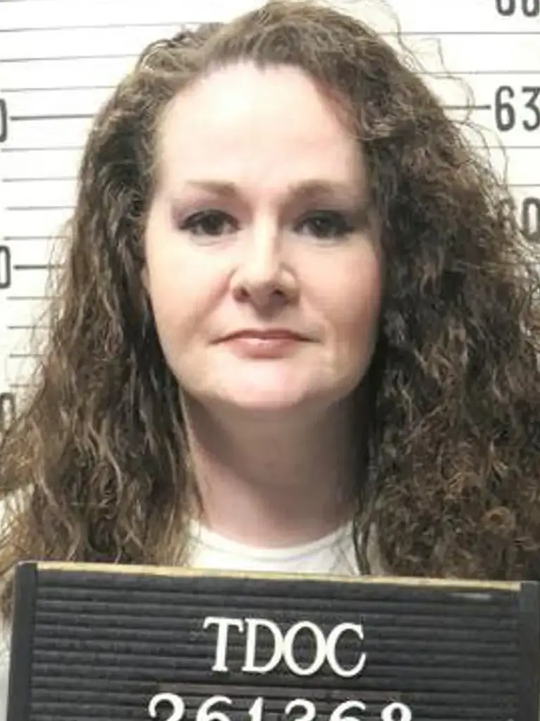 Christa Pike, the only woman on Tennessee's death row, was convicted in the 1995 death of student Colleen Slemmer, 19.  Credit: the Tennessee Department of Correction