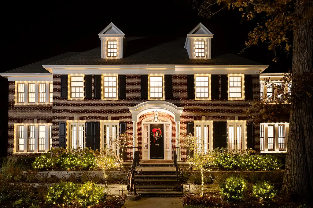 The McCallister house in all its glory. Credit: Airbnb