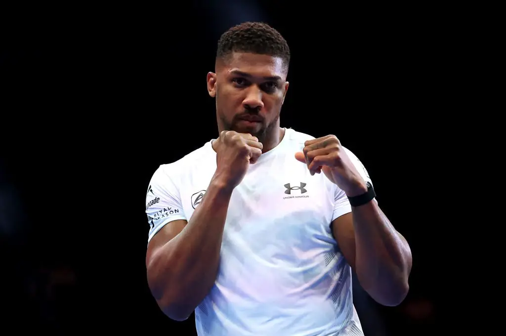 Anthony Joshua has been injured in a car crash. Credit: Richard Pelham / Getty