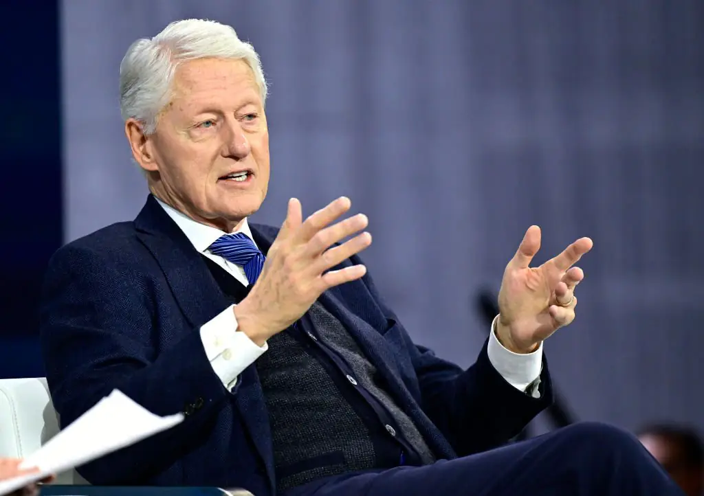 Bill Clinton has appeared numerous times in the Epstein files. Credit: Eugene Gologursky/Getty Images.