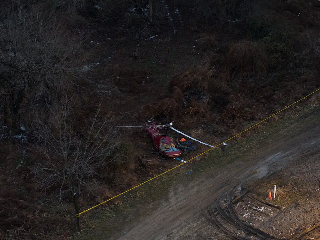 Two pilots were involved in the crash. Credit: Lokman Vural Elibol/Anadolu via Getty Images / Getty