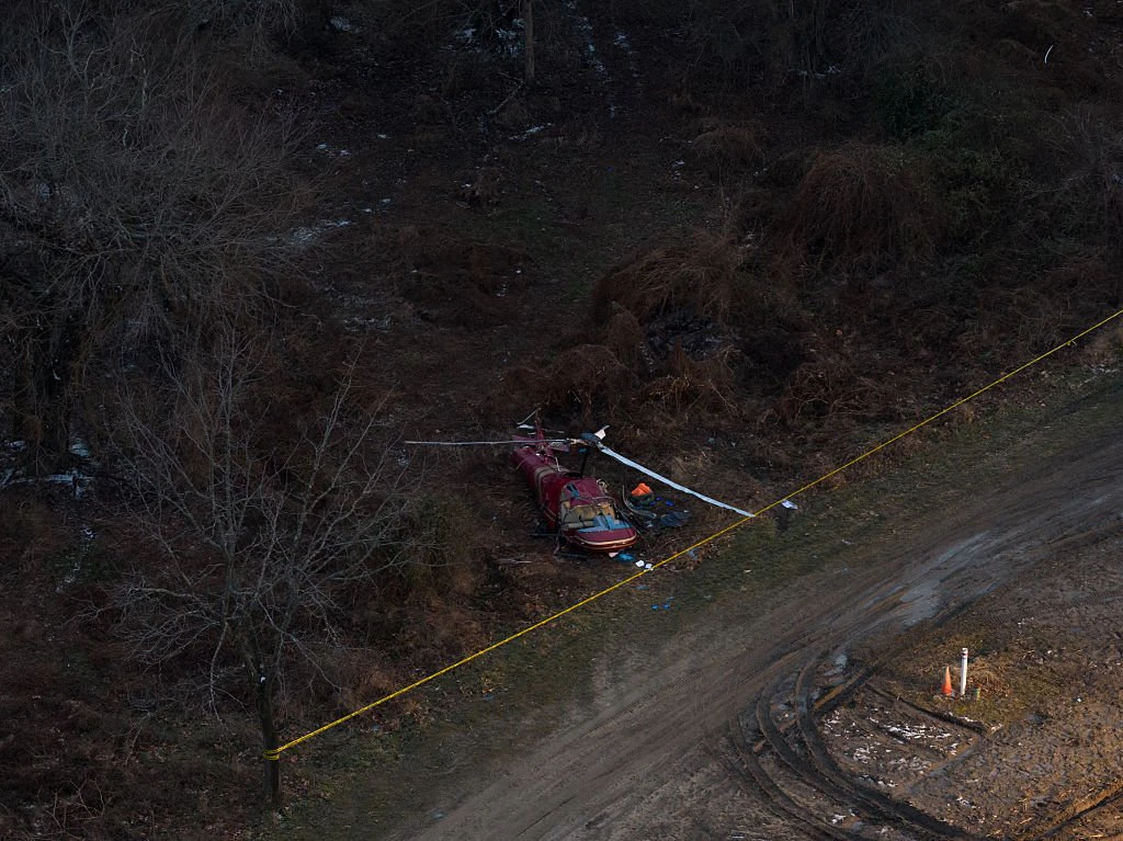 Two pilots were involved in the crash. Credit: Lokman Vural Elibol/Anadolu via Getty Images / Getty