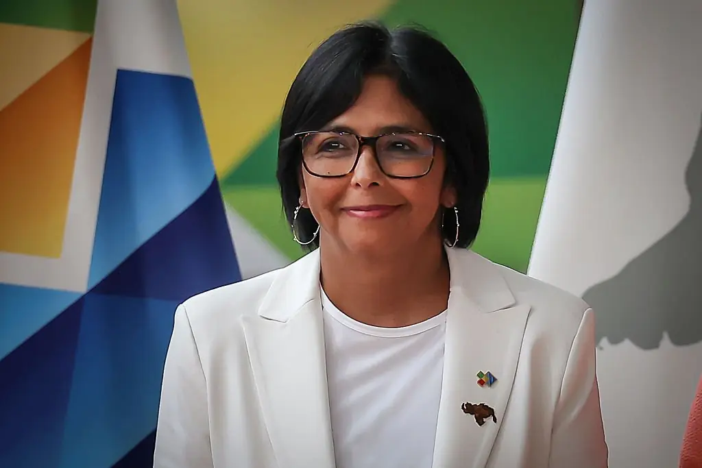 Delcy Rodríguez will be sworn in as Venezuela’s president. Credit: NurPhoto / Getty