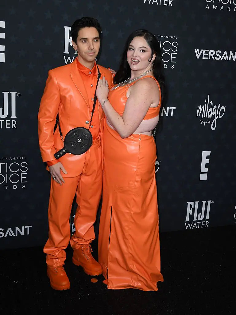 Megan Stalter and Paul W. Downs. Credit: Steve Granitz / Getty