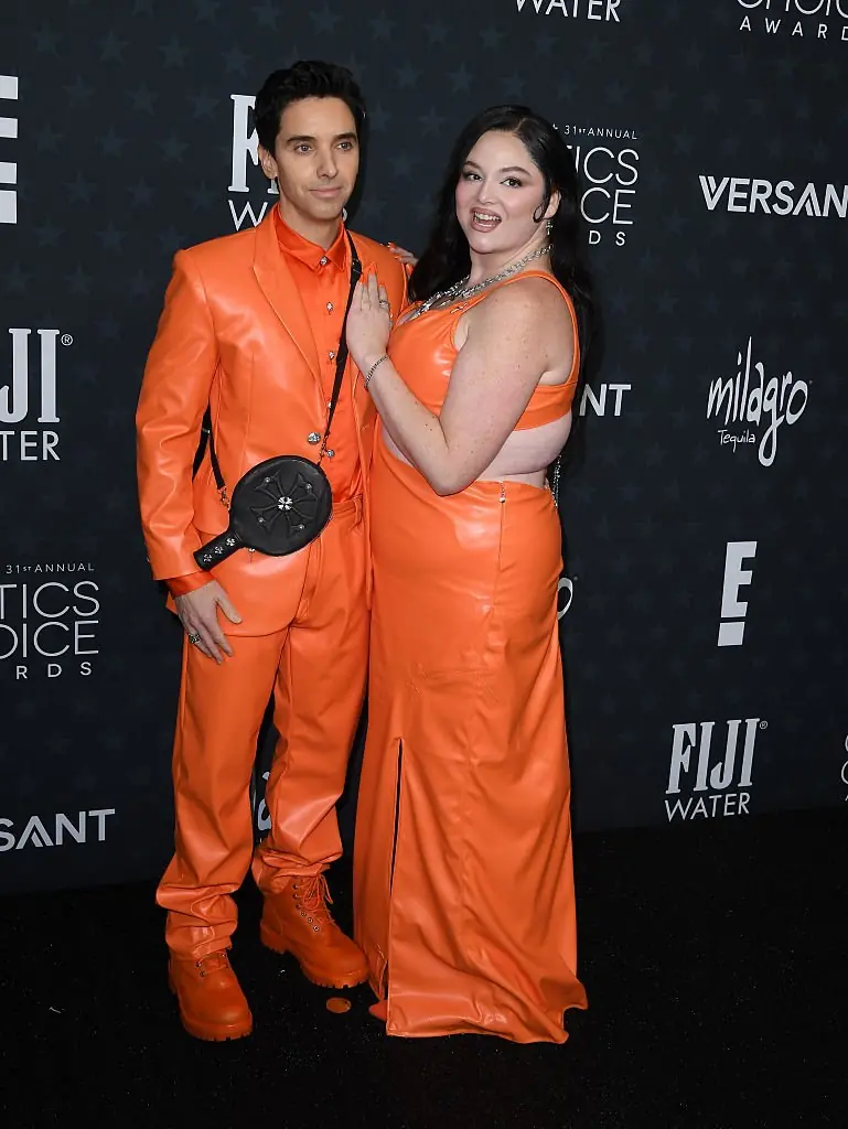 Megan Stalter and Paul W. Downs. Credit: Steve Granitz / Getty