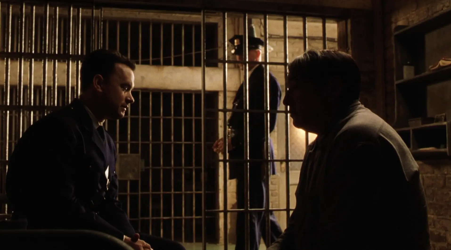 Graham Greene alongside Tom Hanks in The Green Mile. Credit: Castle Rock Entertainment