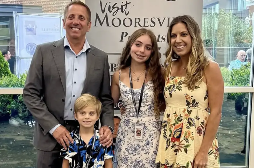 Greg and Cristina Biffle with their kids. Credit: Greg Biffle/Instagram