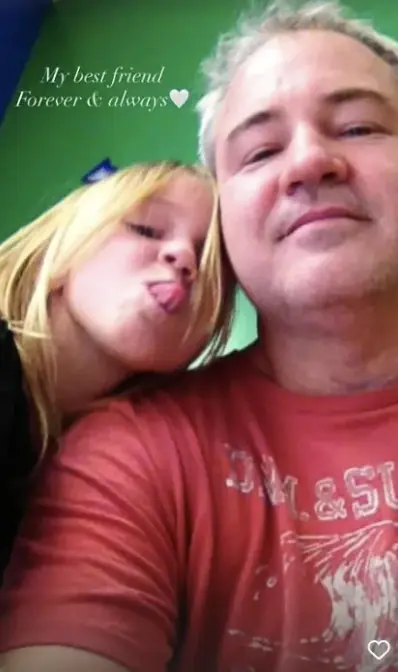 Zampella's daughter shared a throwback snap, which she captioned: ‘My best friend. Forever and always’. Credit: Instagram.