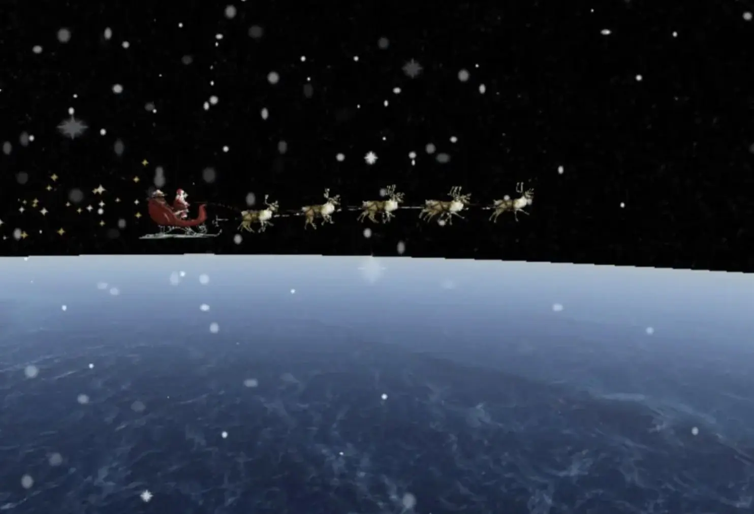 You can track Santa's journey! Credit: NORAD