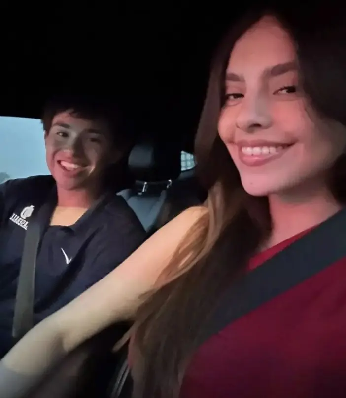 Camila next to her boyfriend, Nate. Credit: Instagram/nate gonzales