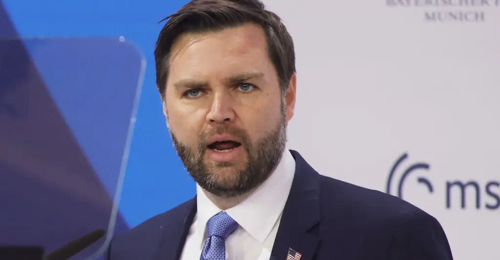 JD Vance. Credit: Johannes Simon / Getty