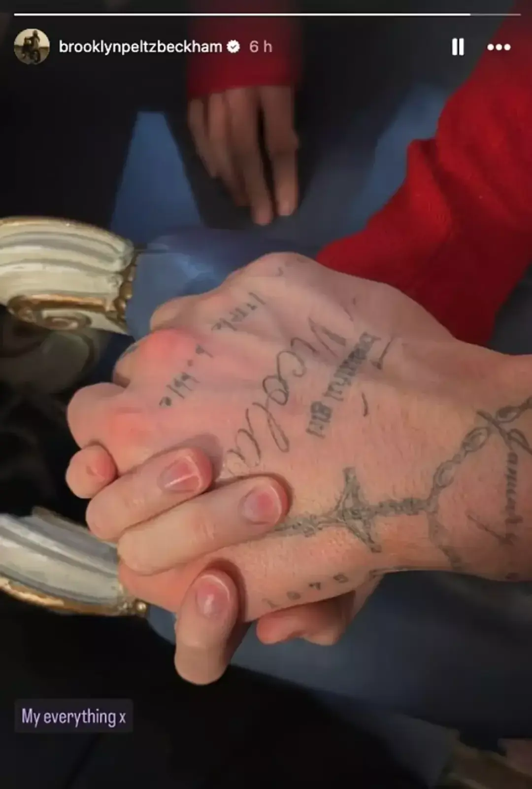 Brooklyn Beckham shared a post on Christmas Eve. Credit: Instagram/Brooklyn Beckham