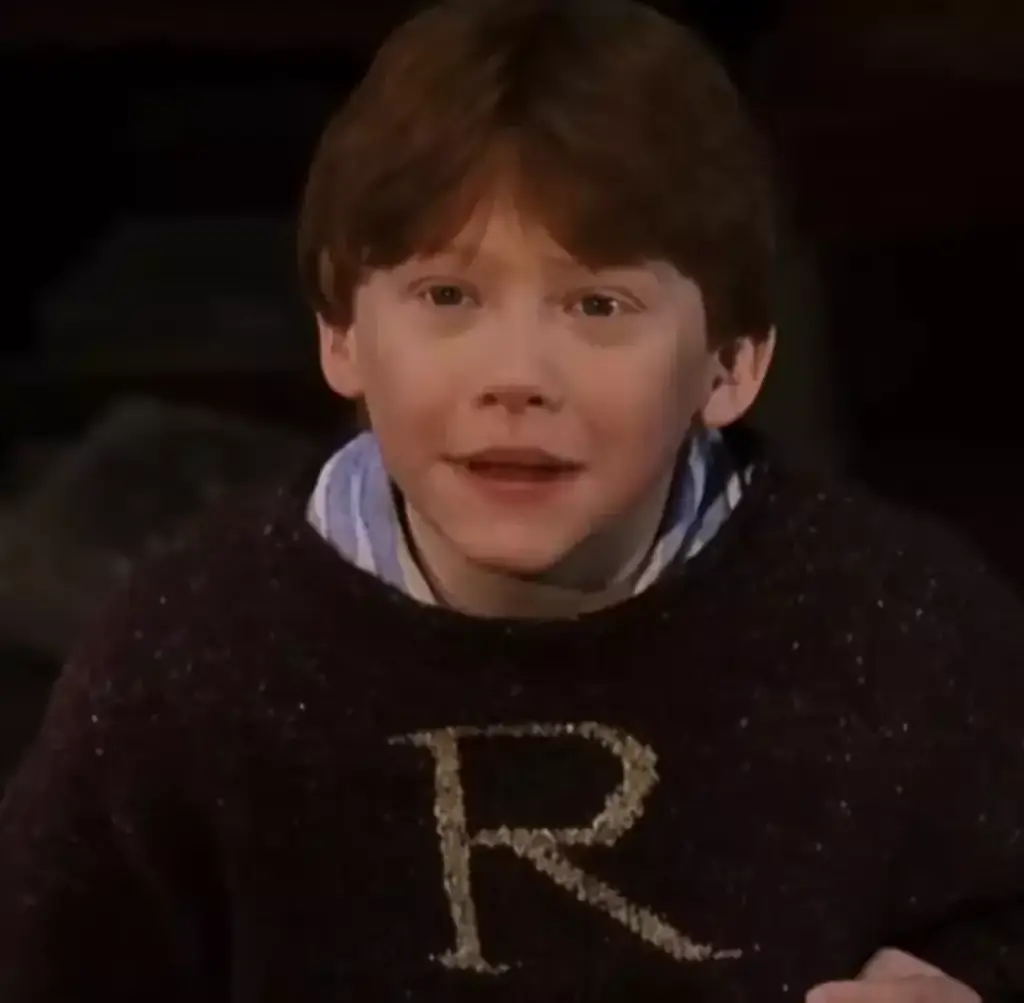 Ron's words hit different when started on Christmas Eve. Credit:  Warner Bros