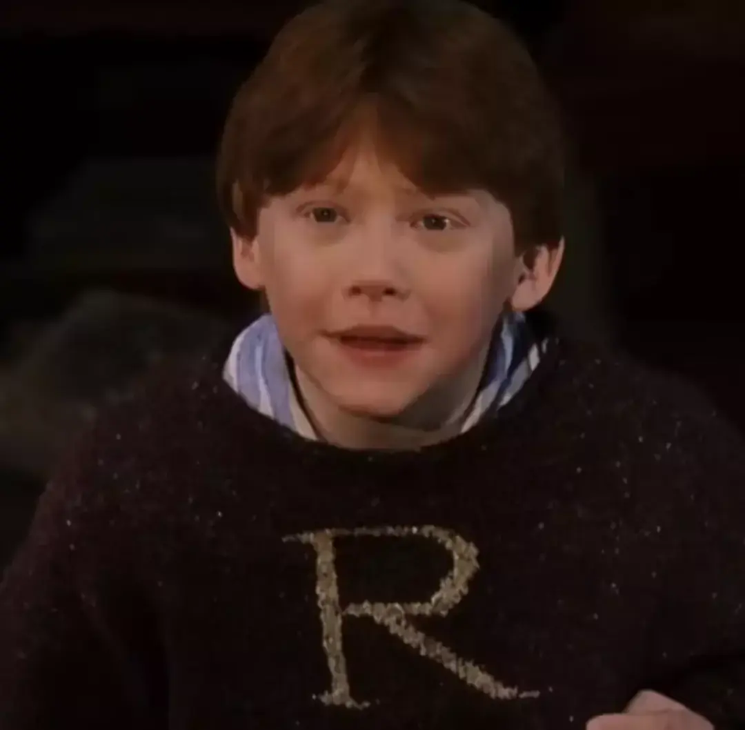Ron's words hit different when started on Christmas Eve. Credit:  Warner Bros
