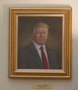 Artist behind Trump portrait he branded 'the worst' says President's comments have put her business 'in danger'