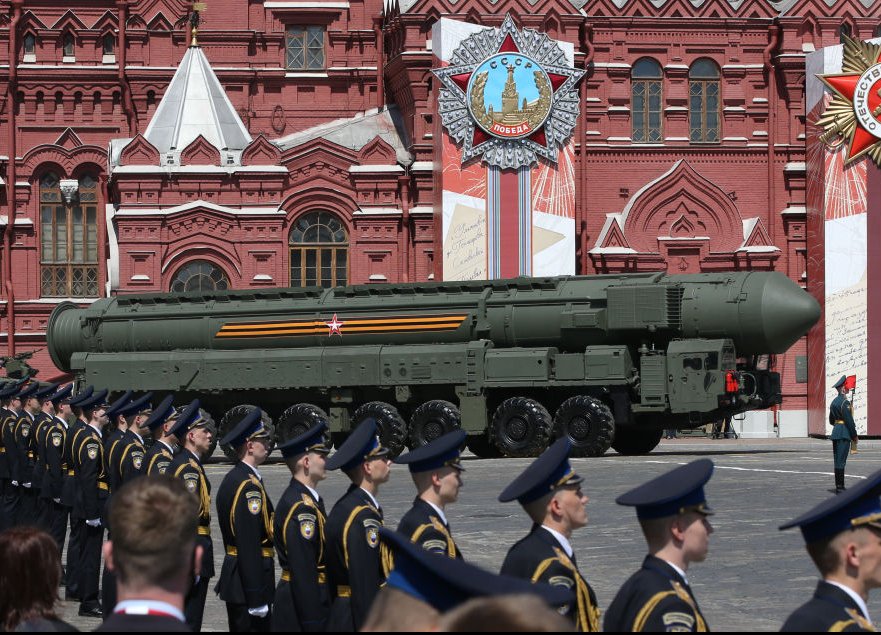 Russia could be gearing up for nuclear war. Credit: Mikhail Svetlov / Getty