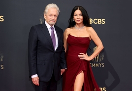 Catherine Zeta-Jones makes fans' jaws drop with racy photo to mark her 55th and Michael Douglas's 80th birthday