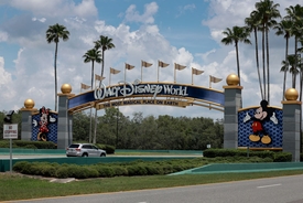 Dramatic footage shows Hurricane Milton hitting Walt Disney World resort