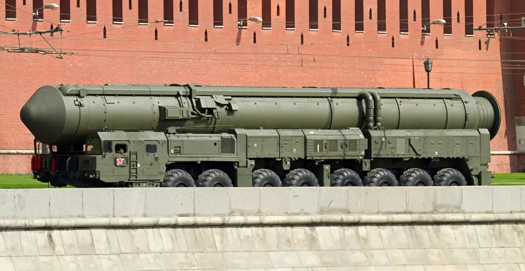  Russia's Topol M missile is a very powerful nuclear charge. Credit: Rusm / Getty