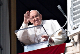 Pope Francis sends message from hospital bed as he remains in 'critical' condition