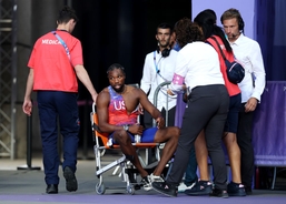 Noah Lyles' mom claims Olympics security refused to call doctor after son collapsed: 'Scariest moment of my life'