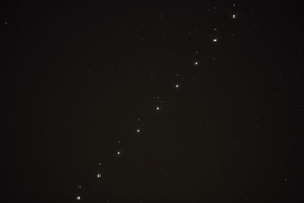 Rare seven-planet alignment will be visible this month - last time until 2024