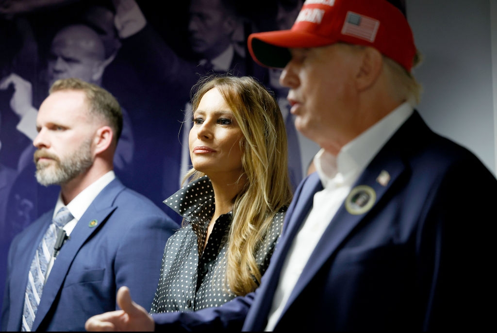 Melania Trump.