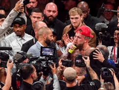 Logan Paul apologizes for 'ruining' Jake Paul's celebration after his win over Mike Tyson