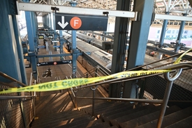 Woman dies after allegedly being set on fire by man on NYC subway