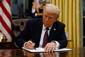 All the changes President Trump has made to his White House office since taking over from Biden