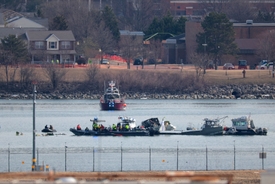 Chilling new video shows moment American Airlines plane fatally collided with military helicopter