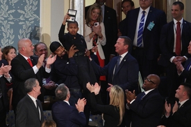 Trump makes child with cancer an honorary Secret Service agent in Congress speech