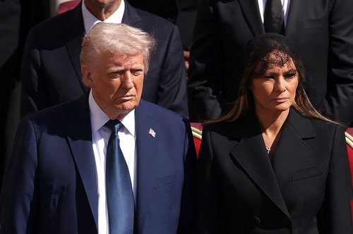 Donald Trump criticized for "disrespectful" attire at Pope Francis' funeral