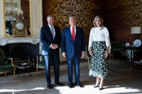 People make same observation as Dutch Queen 'mocks' Trump while stood next to him on live TV