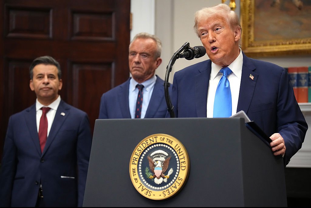 President Donald Trump. Credit: Andrew Harnik / Getty