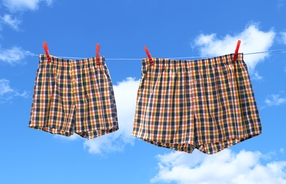 People are only just learning what the hole on men's underwear is for