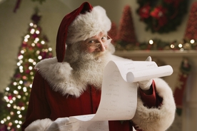 Santa Claus is officially on his way around the world - and you can track him