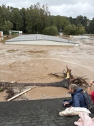 Family pays tribute to grandparents and grandson, 7, after they were swept away by floods after taking shelter on roof