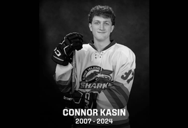 Teen hockey player dies after collapsing on ice during charity match to commemorate dead student