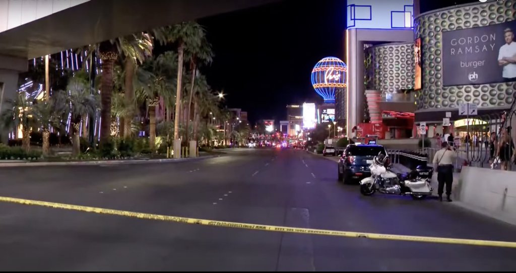 Two dead as gunman opens fire outside Las Vegas's Bellagio Hotel