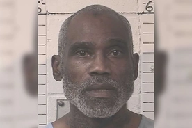 Murderer is accused of killing wife during overnight visit after claiming she 'fainted' and died